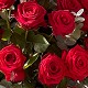 Bouquets et compos fleuries : Magnifique composition 80 roses rouges dans panier