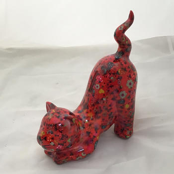 Minou tirelire 20cm