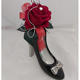 Cadeaux et objets uniques : Chaussure avec rose artificielle 27cm